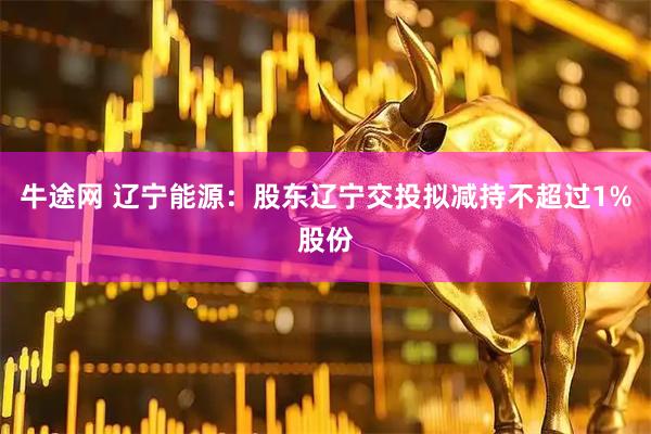 牛途网 辽宁能源：股东辽宁交投拟减持不超过1%股份