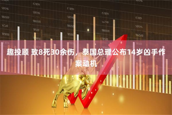 趣投顾 致8死30余伤，泰国总理公布14岁凶手作案动机
